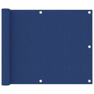 vidaXL Prelată balcon albastru 75x300 cm țesătură Oxford