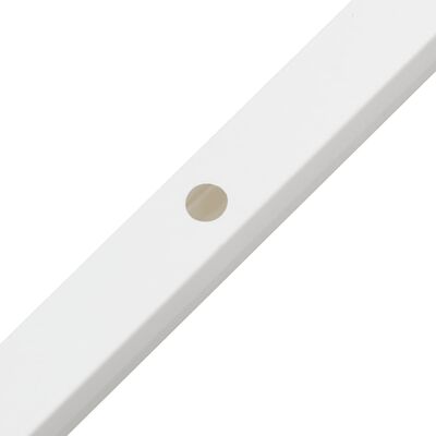 vidaXL Șine de cabluri, 15x10 mm, 10 m, PVC