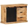vidaXL Dulap, 80x30x55 cm, lemn masiv de mango brut