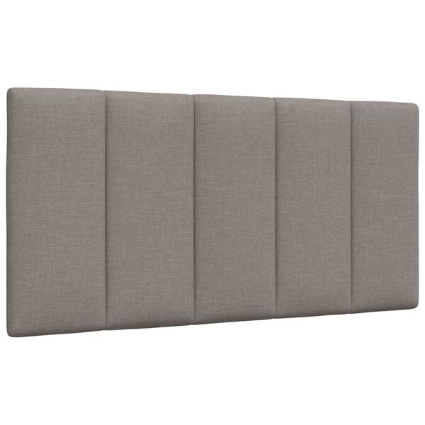 vidaXL Pernă pentru tăblie de pat, Hanko, gri taupe, 100 cm, material textil