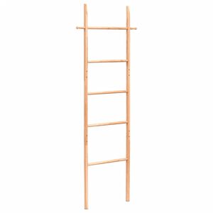 vidaXL Scară pentru prosoape, 170 cm, lemn masiv de nuc