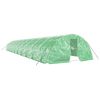 vidaXL Seră cu cadru din oțel, verde, 100 m&sup2;, 20x5x2,3 m