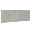 vidaXL Tăblie de pat/ perete, gri beton, 240x1,5x80 cm, lemn prelucrat