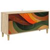 vidaXL Cabinet TV BONN 102 x 33 x 50 cm Sonoma Lemn prelucrat