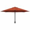 vidaXL Parasol de Grădină Manual Terracota 248 x 248 x 148 cm