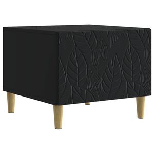 vidaXL Masă de cafea Negru 50 x 49 x 40 cm Lemn prelucrat