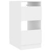 vidaXL Dulap de rufe cu depozitare Alb 50 x 68 x 102 cm Lemn prelucrat