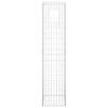 vidaXL St&acirc;lpi tip coș gabion, 2 buc., 40x40x180 cm, fier