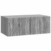 vidaXL Oglindă TV montată pe perete 59,5 x 41 x 30 cm Sonoma gri