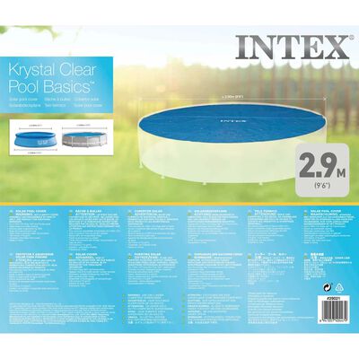 Intex Prelată solară piscină, 305 cm, rotund, 29021