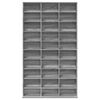vidaXL Dulap CD-uri, sonoma gri, 102x23x177,5 cm, lemn prelucrat