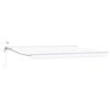 vidaXL Cort electric retractabil Alb 5 &times; 3,5 m