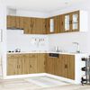 vidaXL Set dulap de bucătărie 11 piese &bdquo;Porto&rdquo; stejar artizanal lemn