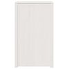 vidaXL Dulap de bucătărie Alb 55 x 55 x 92 cm Lemn de pin masiv