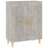 vidaXL Dulap, gri beton, 69,5x34x90 cm, lemn compozit