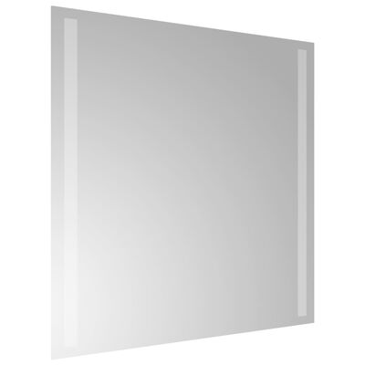 vidaXL Oglindă de baie cu LED, 50x50 cm