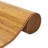vidaXL Covor dreptunghiular, natural, 100x400 cm, bambus