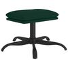 vidaXL Taburet, verde &icirc;nchis, 60x60x36 cm, catifea