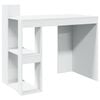 vidaXL Birou, alb, 103,5x56,5x94 cm, lemn prelucrat