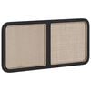 vidaXL Tăblie cap cu headboard Negru 120 x 55 x 3 cm Ratan