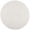 vidaXL Covor IZA aspect scandinav, cu fire scurte, crem, &Oslash; 200 cm