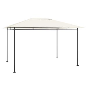 vidaXL Pavilion, crem, 384x281x270 cm, 180 g/m&sup2;