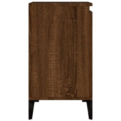 vidaXL Dulap de chiuvetă, stejar maro, 58x33x60 cm, lemn prelucrat