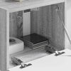 vidaXL Dulap TV de perete Gri Sonoma 60 x 31 x 29.5 cm Lemn compozit