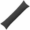 vidaXL Husă pentru pernă HEERLEN Gri &icirc;nchis 40 x 145 cm Boucl&eacute;