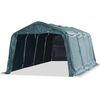 vidaXL Cort mobil pentru animale verde &icirc;nchis 3,3x6,4m PVC 550g/m&sup2;