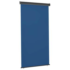 vidaXL Copertină laterală de balcon, albastru, 125 x 250 cm
