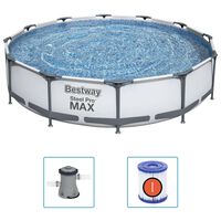 Bestway Set de piscină Steel Pro MAX, 366 x 76 cm