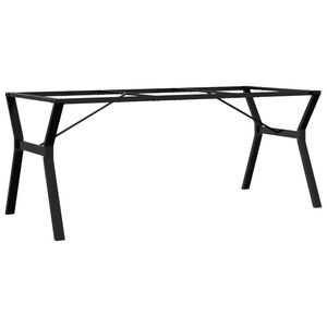 vidaXL Picioare masă de sufragerie Y-Frame 180x80x73 cm Oţel