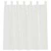 vidaXL Perdele Voile cu Bucle 2 buc Alb 140x140 cm