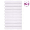 vidaXL Prosoape de saună, FROGN, 25 buc., alb, 80x200 cm, 360 g/m&sup2;