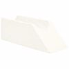 vidaXL Pillow pentru Picioare 68 x 25 x 21,5 cm Ferm Spumă PU Alb