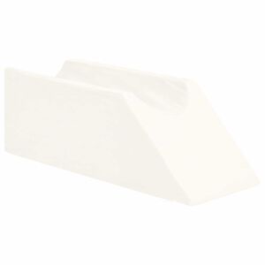 vidaXL Pillow pentru Picioare 68 x 25 x 21,5 cm Ferm Spumă PU Alb