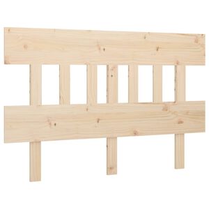 vidaXL Tăblie de pat, 143,5x3x81 cm, lemn masiv de pin