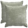 vidaXL Husă pentru pernă 2 buc. HOUTEN Verde 80 x 80 cm