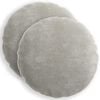 vidaXL Husă pentru pernă 2 pcs HEERLEN Gri deschis &Oslash; 60 cm