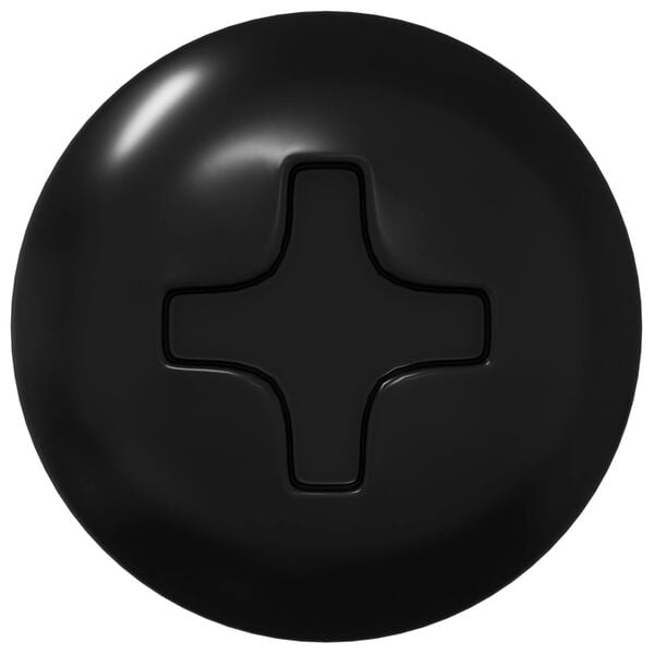 vidaXL Cuie cu filete 12 pcs Negru M4 x 28 mm Oțel