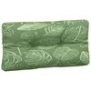 vidaXL Perne de paleți, 7 buc., model cu frunze, material textil