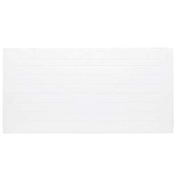 vidaXL Panouri de perete 3D, 10 buc., roșu, 100x50 cm, EPS