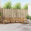 vidaXL Set de canapele de exterior 4 Bucată natural