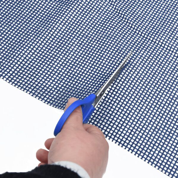 vidaXL Covor pentru cort, albastru, 5x2,5 m