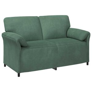 vidaXL Canapea cu 2 locuri Verde Mării 158 x 83 x 95 cm Catifea