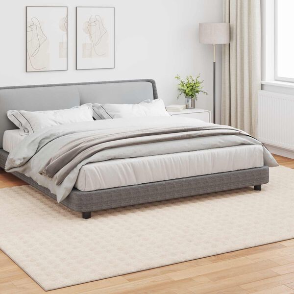 vidaXL Covoare de zonă Dreptunghiular HUARTE Bej 340 x 240 cm