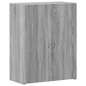 vidaXL Fișet, sonoma gri, 60x32x77,5 cm, lemn prelucrat