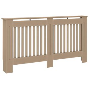 vidaXL Mască pentru calorifer, 152x19x81,5 cm, lemn prelucrat