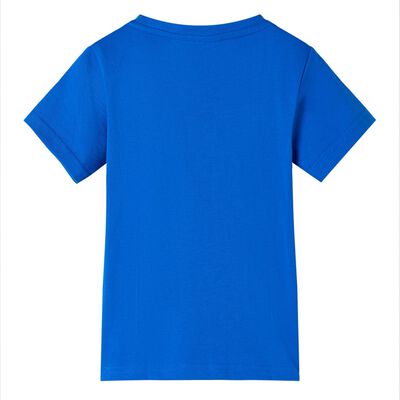 Tricou pentru copii, albastru aprins, 92